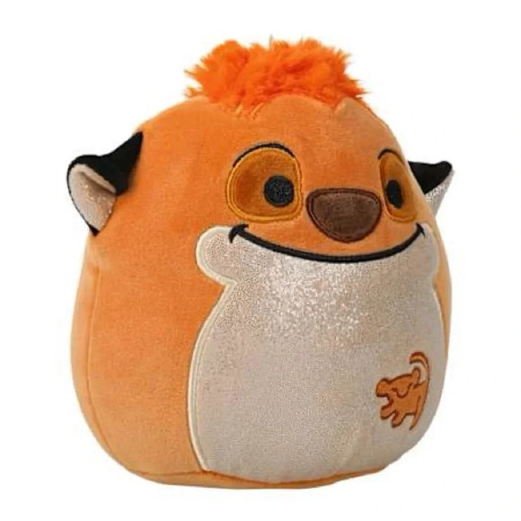 Disney The Lion King Glitter Squishmallows™ 6.5in Timon - Picture 2 of 6